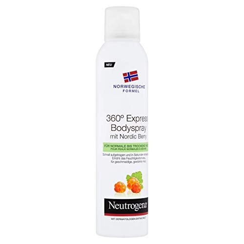 Neutrogena Nordic Berry Express Body Spray (2 Unidades, 2 x 200 ml)