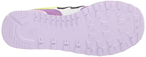 New Balance Women's 574 V2 Sneaker, Heliotrope/Blea, 5.5