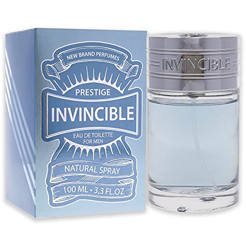 New Brand Prestige Invincible For Men 3.3 oz EDT Spray