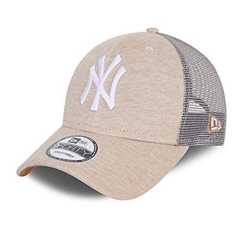 New Era Marca Gorra de béisbol, Beige, Talla única Unisex Adulto
