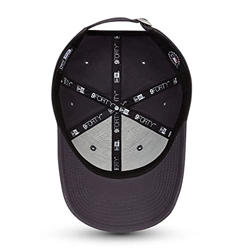 New Era Marca Gorra de béisbol, Charcoal, Talla única Unisex Adulto