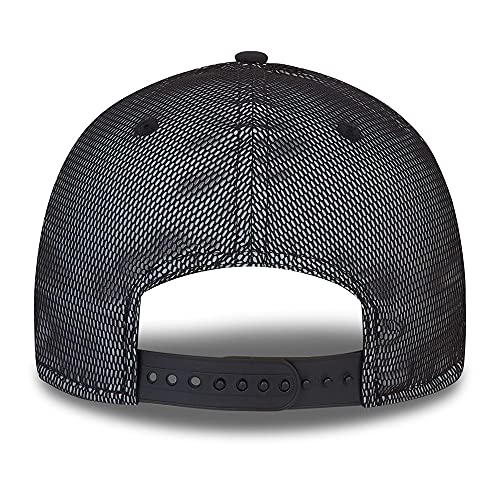 New Era Marca Gorra de béisbol, Negro, Talla única Unisex Adulto