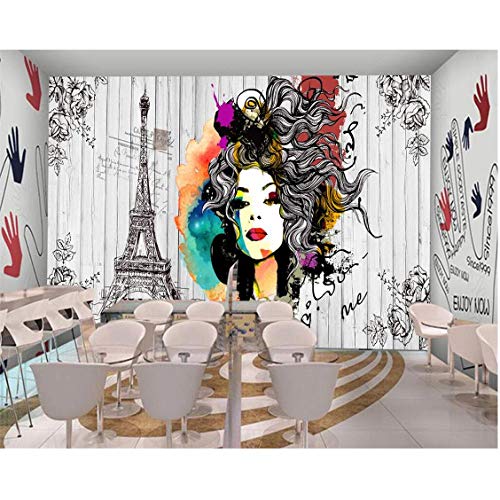 Newberli Murales De Papel Tapiz Personalizados Barras Pintadas A Mano Cosméticos Del Hotel Tienda De Maquillaje De Uñas Murales De Pared De Fondo Papel Tapiz 3D