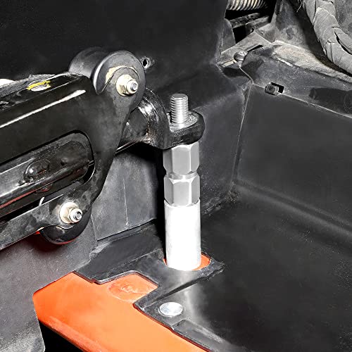 NICECNC Silver 1.77'' Elevador de Asiento Compatible with Can-Am Maverick X3 2017-2021 6061 Aluminum Alloy CNC Machined Accesorios de Motos