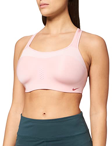 NIKE AJ0340 W NK DF ALPHA BRA Sports bra women's pink glaze/canyon rust/canyon rust MA-C