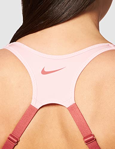 NIKE AJ0340 W NK DF ALPHA BRA Sports bra women's pink glaze/canyon rust/canyon rust MA-C
