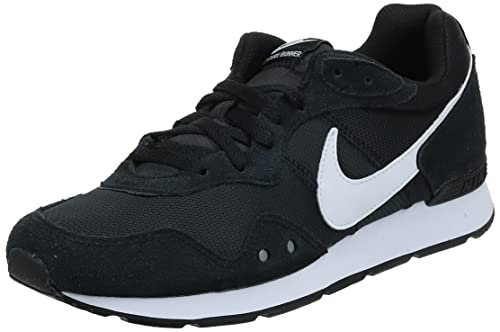 NIKE Venture Runner, Zapatillas Hombre, Negro (Black/White/Black), 43 EU