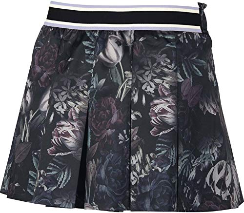 NIKE W Nkct FLX Skirt PS Nt Falda, Mujer, Black/Oxygen Purple/Oxygen Purple, S