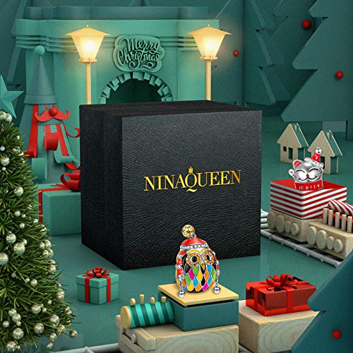 NINAQUEEN Encanto Encaja con Pandora Halloween Jack O Lantern Regalos Mujer Originales Plata de Ley 925 Esmalte Abalorios para Niñas Madre Hija Esposa de Cumpleaños