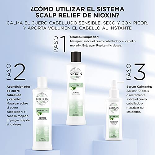 Nioxin Scalp Relief | Champú | Alivio del cuero cabelludo| 200ml