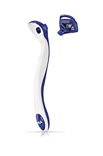 Nivea afeitadora, 1 mano pieza Plus 2 cuchillas intercambiables, afeitado (2 unidades, 3 G)