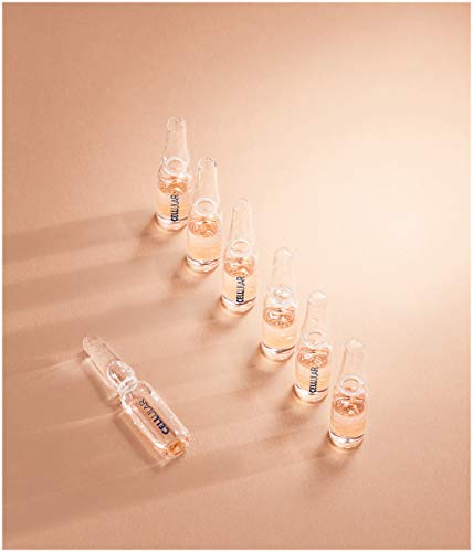 NIVEA Cellular Elasticidad + contorno de 2 fases Ampollas Kur (7 x 1,2 ml), tratamiento facial con ácido hialurónico y elastina, cuidado facial mitiga las arrugas visiblemente