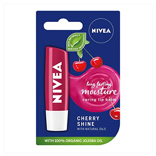 Nivea Cherry Shine - Bálsamo labial, 5 ml