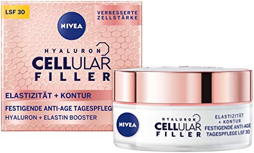 NIVEA Crema de día antiarrugas con factor de protección solar 30, crema facial reafirmante para una piel reforzada y elástica
