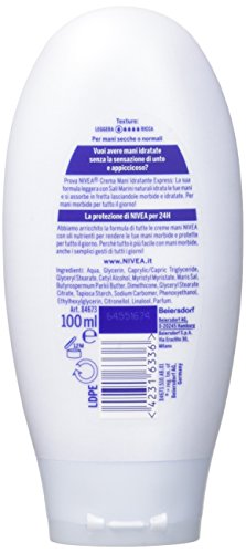 Nivea Crema de manos Hidratante Express 100 ml