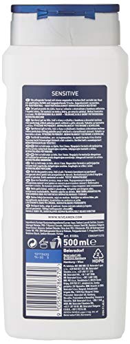 Nivea Men gel de ducha, Sensitive, 500 ml