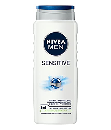 Nivea Men gel de ducha, Sensitive, 500 ml