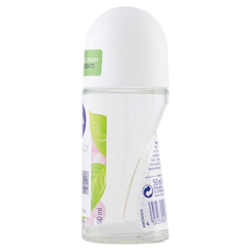 Nivea Naturally Good Roll On Desodorante con Té Verde, 50ml
