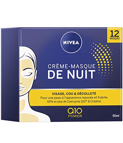 Nivea nvis máscara noche Q10 PW 50 ml – Lote de 2
