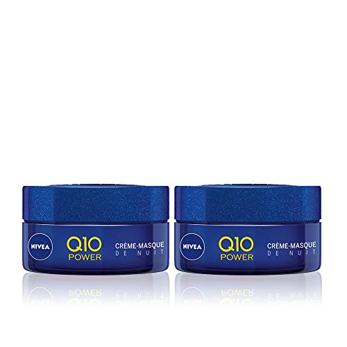 Nivea nvis máscara noche Q10 PW 50 ml – Lote de 2