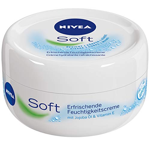 Nivea Soft - Crema hidratante, 200 ml x 4 (Pack de 4)