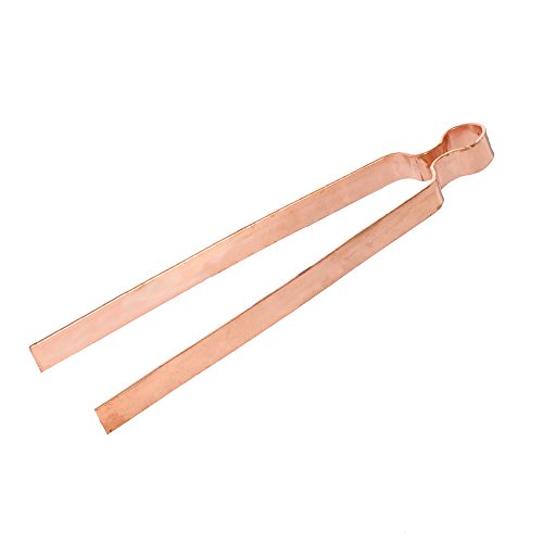 NKlaus Shisha Pinzas de Cobre para el Incienso 19cm Robusto marrón Nuevo 1593