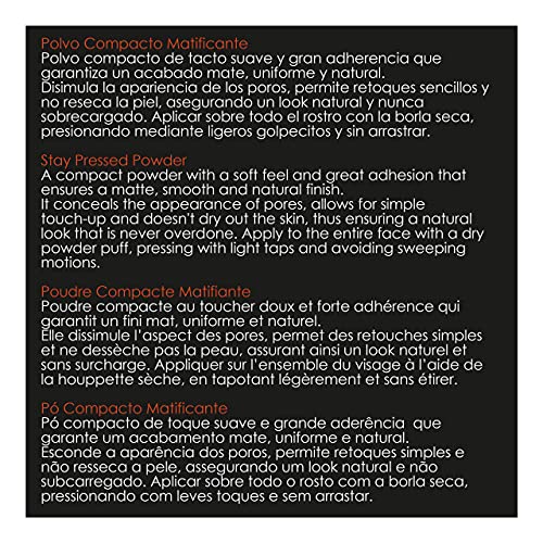 NOCHE Y DIA EVOLUX BY NIGHT & DAY Maquillaje Polvo Compacto Matificante, Color N. 47, 12 Gramo
