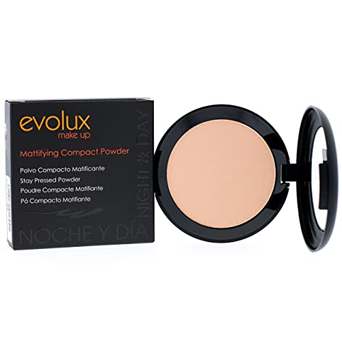 NOCHE Y DIA EVOLUX BY NIGHT & DAY Maquillaje Polvo Compacto Matificante, Color N. 47, 12 Gramo