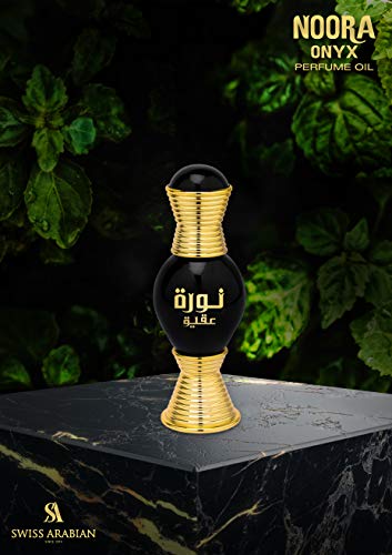 Noora onyx aceite perfumado unisex de swiss arabian 20 ml