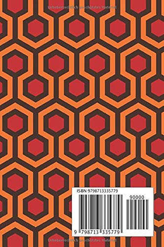 Notebook Room 237 Dotted Journal For Writing | Mini 4"x6" Pocket-Size 100 Pages Dot Grid | Retro 1970s Red Orange Diary: Great gift idea for ... by The Shining Overlook Hotel Carpet)