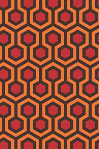 Notebook Room 237 Dotted Journal For Writing | Mini 4"x6" Pocket-Size 100 Pages Dot Grid | Retro 1970s Red Orange Diary: Great gift idea for ... by The Shining Overlook Hotel Carpet)