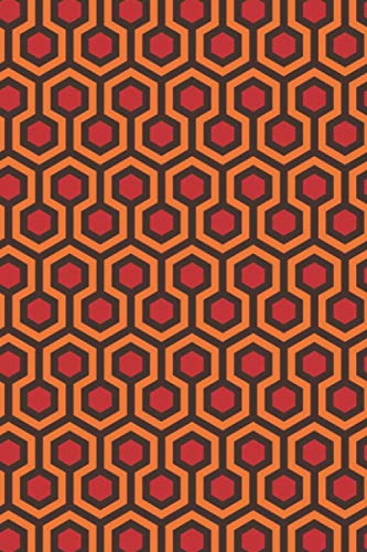 Notebook Room 237 Dotted Journal For Writing | Small 6"x9" 100 Pages Dot Grid | Retro 1970s Red Orange Diary: Great gift idea for journaling, doodling ... by The Shining Overlook Hotel Carpet)