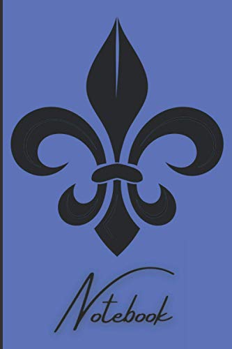 NOTEBOOK: Royal lily notebook with 120 lined pages 6” x 9” perfect for everyday use | A journal with perfectly spaced lines to leave plenty of room for writing | Royal lily composition notebook