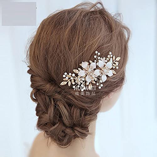 Novia tocado hecho a mano ebay boda perla peine accesorios de boda