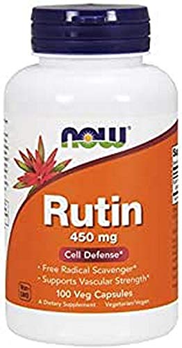 NOW Foods Rutina, 450 Mg 100 Unidades 90 g