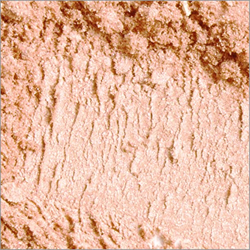 Nude by Nature Base maquillaje mineral suelto de acabado radiante, 100% ingredientes naturales vegano & cruelty free, de larga duración con protector solar SFP 15, W2 Marfil 10 g