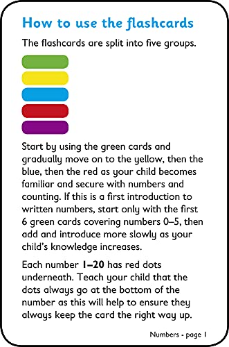 Numbers Flashcards: Ideal for home learning (Collins Easy Learning Preschool)