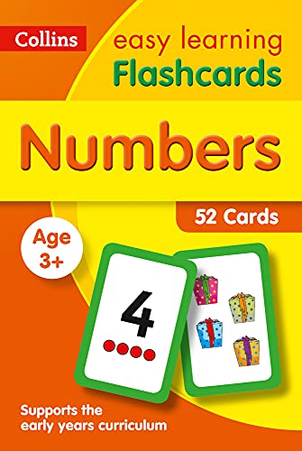 Numbers Flashcards: Ideal for home learning (Collins Easy Learning Preschool)