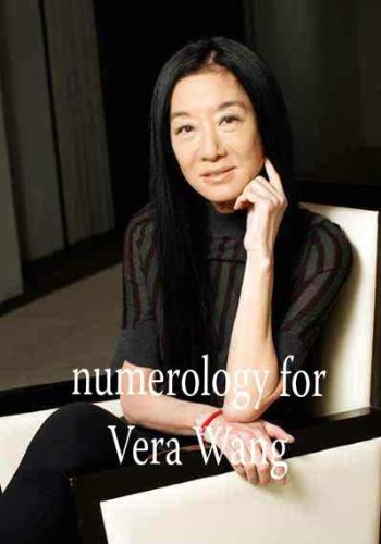 Numerology for Vera Wang (English Edition)
