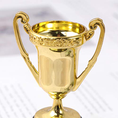 NUOBESTY Gold Award Trofeo - Juego de 20 vasos de recompensa con el premio D dorado de la reinfusión del premio Trofeo Trofeo Trofeo para niños y adultos