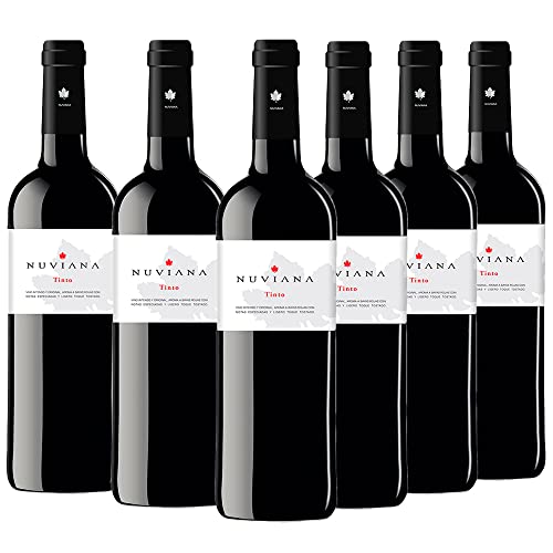 Nuviana - Vino Tinto - Pack 6 botellas 75cl