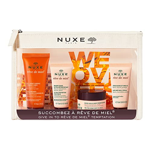 NUXE KIT VIAJE REVE DE MIEL PARA LA PIEL SECA Y SENSIBLE