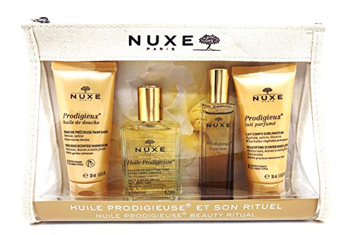 Nuxe Trousse Rituale Prodigioso Olio Doccia + Latte Corpo + Olio + Profumo