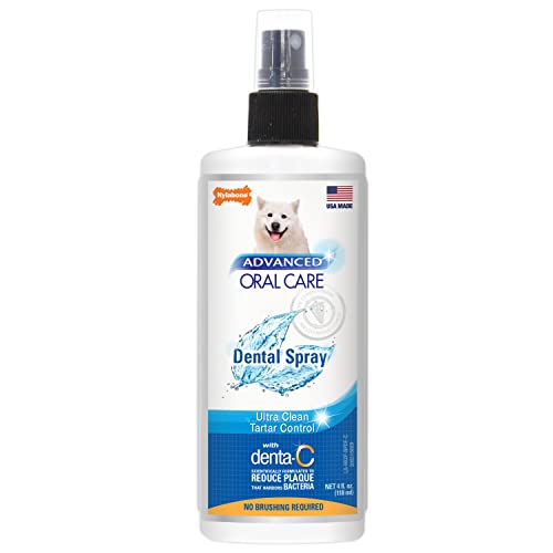 Nylabone Avanzado Cuidado Oral Dental Spray Aroma Respiración Fresca 4 Oz.
