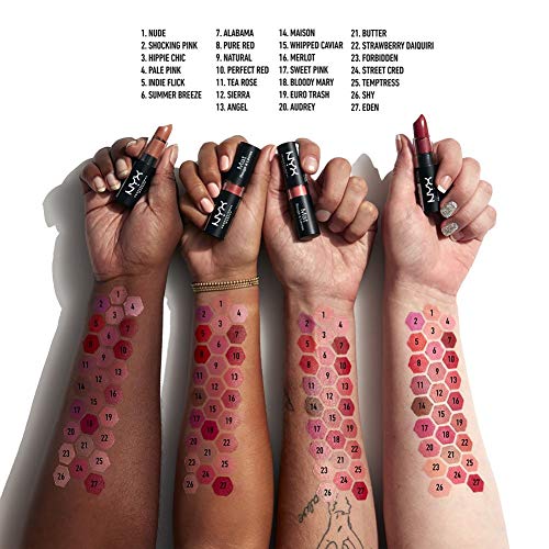 Nyx - Barra de labios matte lipstick professional makeup