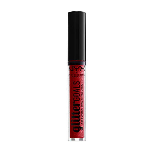 NYX Glitter Goals Liquid Lipstick Cherry Quartz 3 Ml