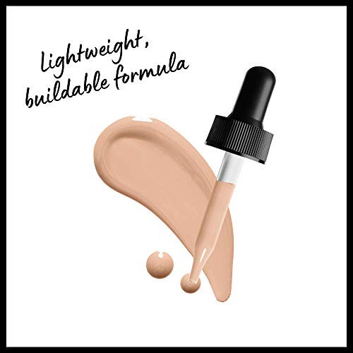 NYX PROFESSIONAL MAKEUP Base de Maquillaje Líquida Total Control Pro Drop, Dosificación Precisa, Cobertura Modulable y Personalizable, Fórmula Vegana, Acabado Natural, Tono: 5 Light, 13 Mililitros