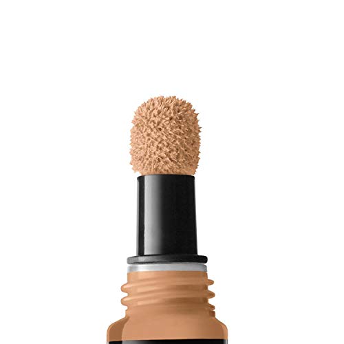 NYX Professional Makeup Corrector de Maquillaje Born to Glow Radiant Concealer, Reduce las Ojeras, Resalta e ilumina tu Mirada, Fórmula Vegana, Tono: Neutral Buff