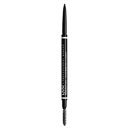 NYX Professional Makeup Kit Dúo Brow Essentials Micro Brow Pencil & Control Freak Clear Brow Gel, Tono: Brunette
