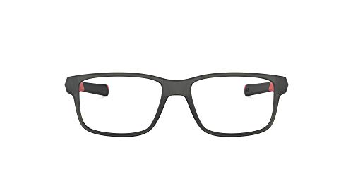 Oakley 0OY8007 Monturas de Gafas, Satin Grey Smoke, 48 para Hombre